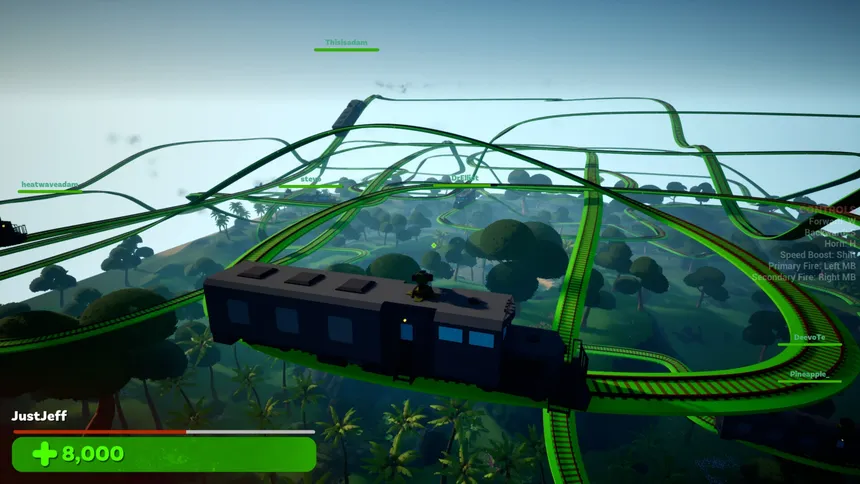 Скриншот 1 к игре Just War Trains