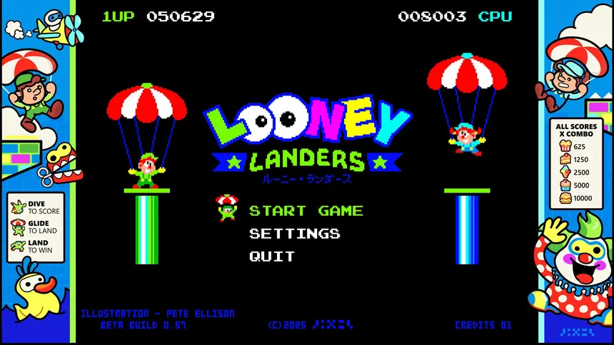 Скриншот 1 к игре Looney Landers