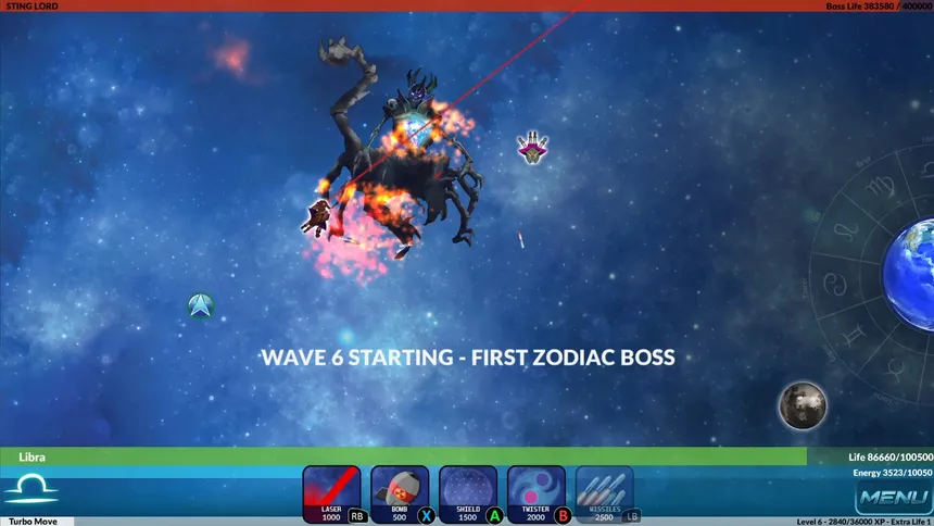 Скриншот 3 к игре Cosmic Guardians