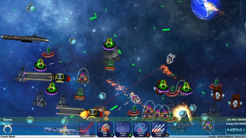 Скриншот 4 к игре Cosmic Guardians