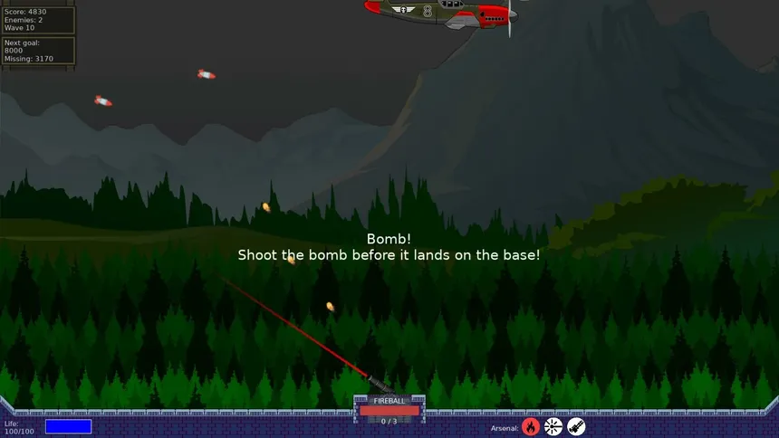Скриншот 2 к игре Paratroopers Raid