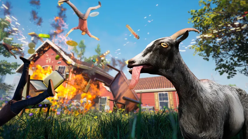Скриншот 1 к игре Goat Simulator: Remastered