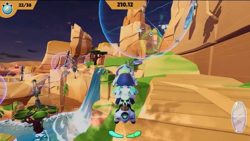 Скриншот 4 к игре Swiftrace Canyon