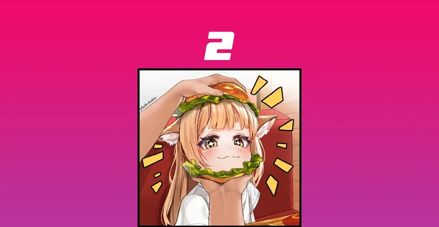 Скриншот 2 к игре Burger girl clicker