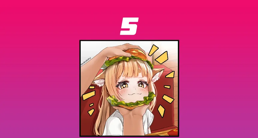 Скриншот 5 к игре Burger girl clicker