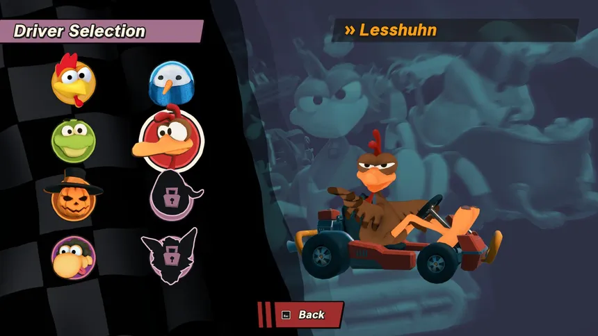 Скриншот 5 к игре Moorhuhn Kart 4