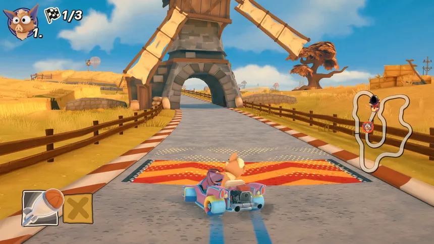 Скриншот 6 к игре Moorhuhn Kart 4