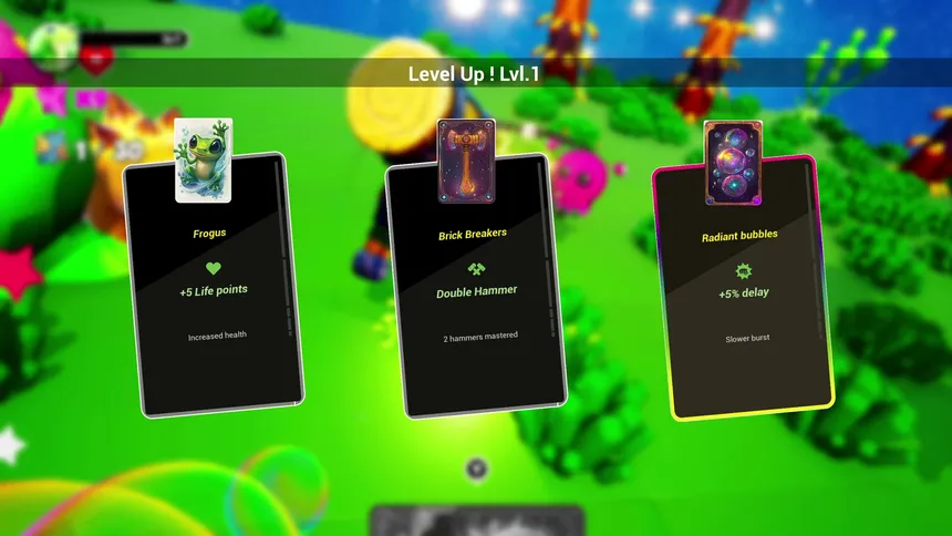 Скриншот 2 к игре Frog Galaxy Survivor