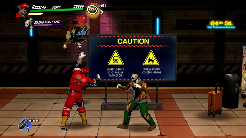 Скриншот 3 к игре RUSHING BEAT X: Return Of Brawl Brothers