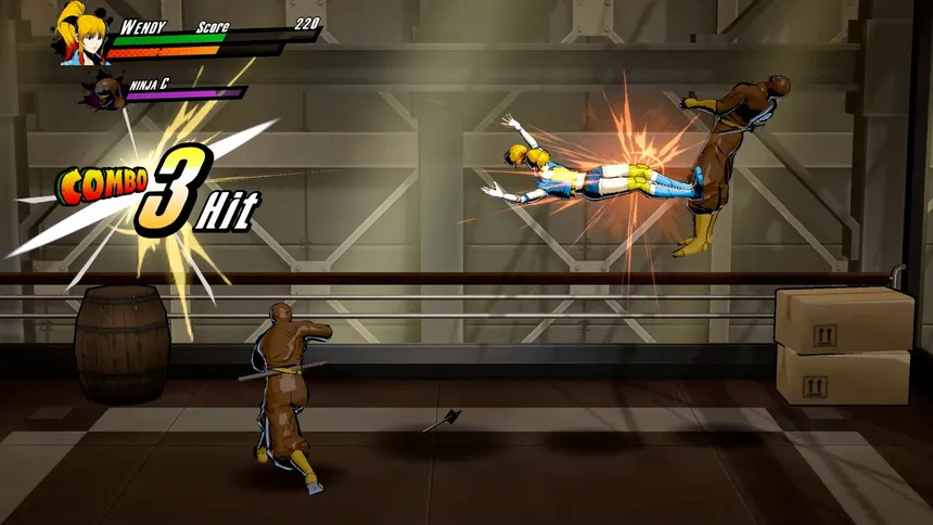 Скриншот 4 к игре RUSHING BEAT X: Return Of Brawl Brothers