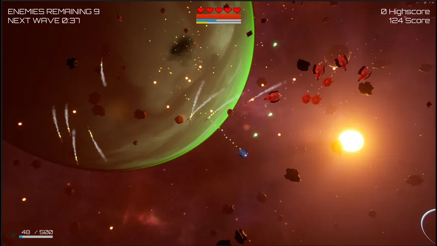 Скриншот 4 к игре Starwave Defender