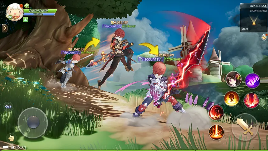 Скриншот 8 к игре Tales of Wind: Radiant Rebirth