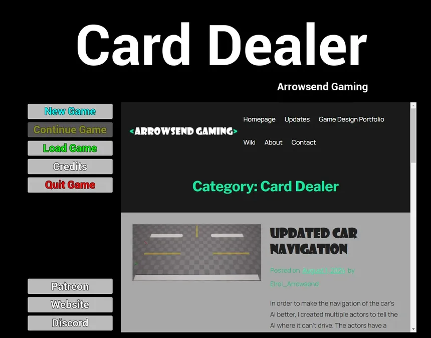 Скриншот 1 к игре Card Dealer
