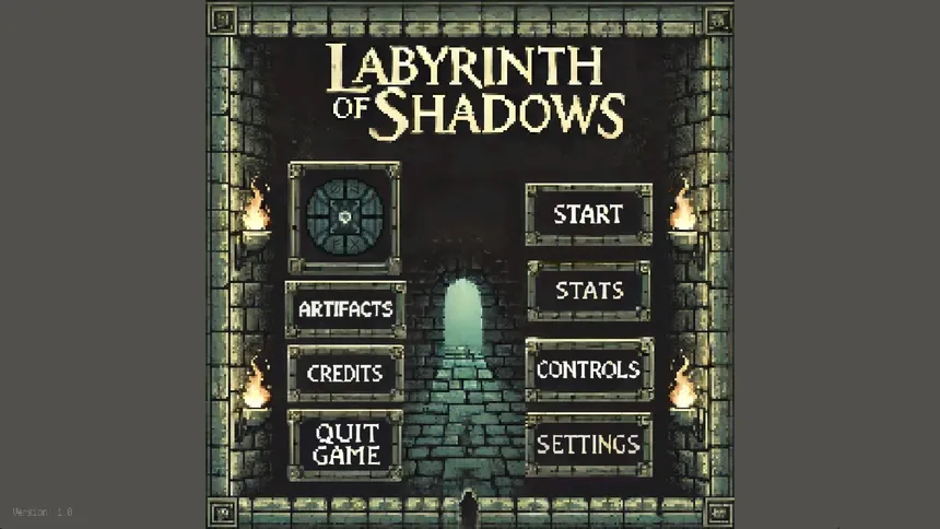 Скриншот 7 к игре Labyrinth Of Shadows