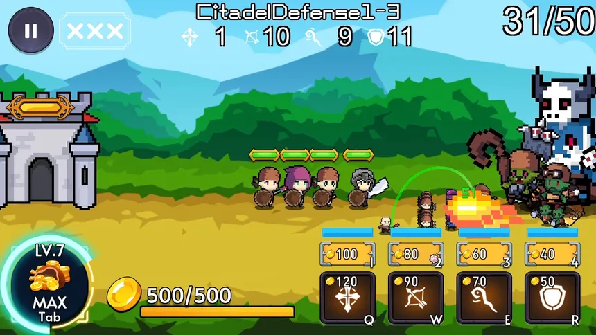 Скриншот 1 к игре Rush Heroes