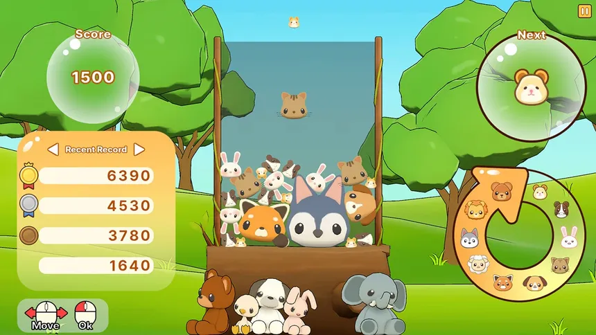 Скриншот 2 к игре Animal Water Pang!