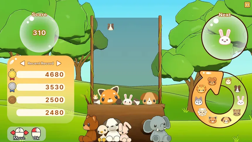 Скриншот 5 к игре Animal Water Pang!