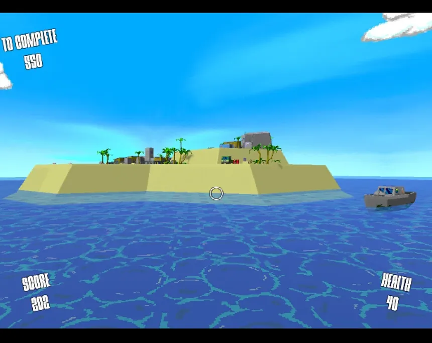Скриншот 3 к игре Nuclear Lizard Island Rampage