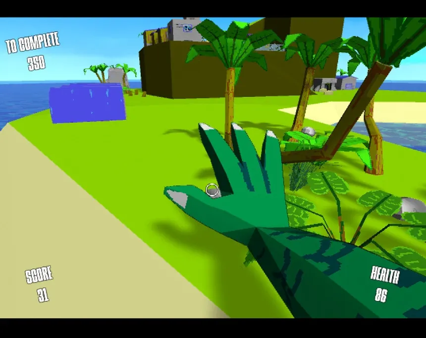 Скриншот 5 к игре Nuclear Lizard Island Rampage