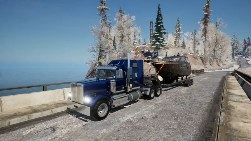 Скриншот 1 к игре Ice Truckers