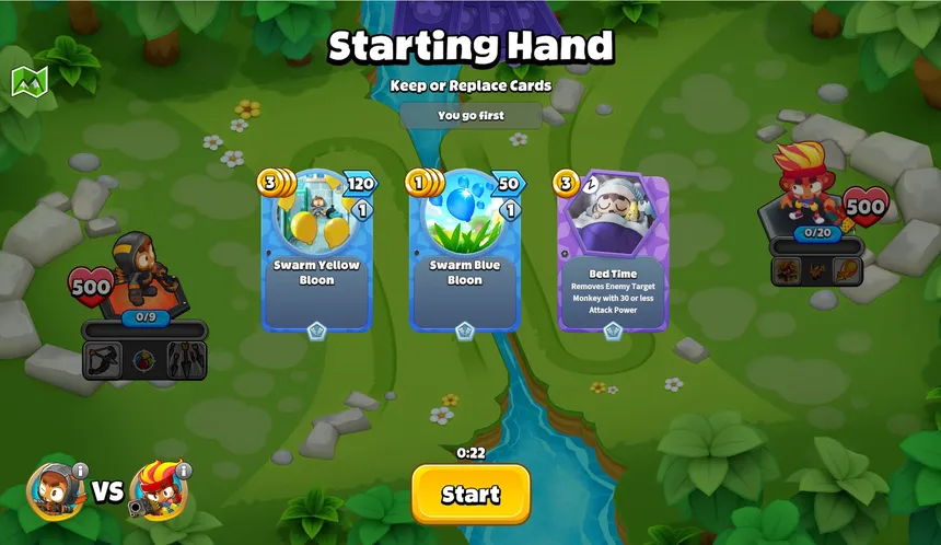 Скриншот 1 к игре Bloons Card Storm