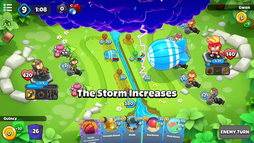 Скриншот 3 к игре Bloons Card Storm