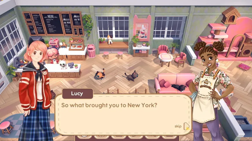 Скриншот 6 к игре Meow Cafe: Perfect Match