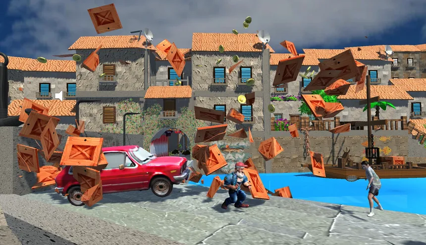 Скриншот 1 к игре Sime Is Back 3D Old School