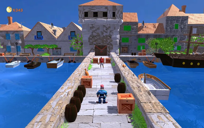 Скриншот 2 к игре Sime Is Back 3D Old School
