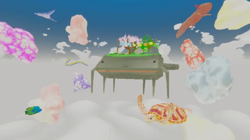 Скриншот 1 к игре The Wide Open Sky is Running out of Catfish