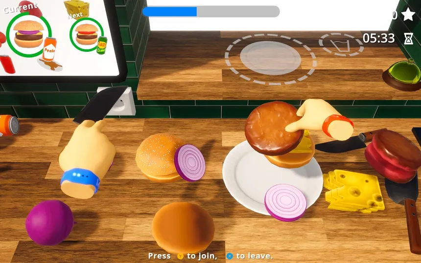 Скриншот 1 к игре Chef Hands : Kitchen Mayhem