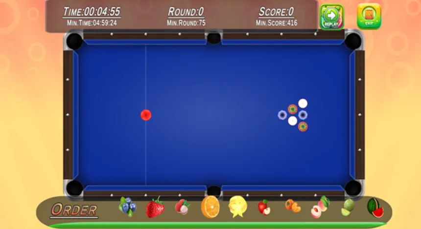 Скриншот 1 к игре Fruit Pool Explosive
