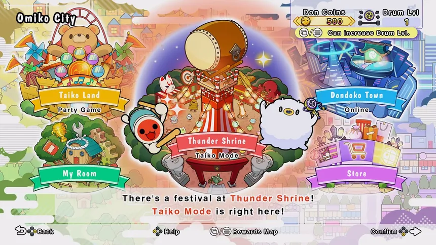 Скриншот 2 к игре Taiko no Tatsujin: Rhythm Festival