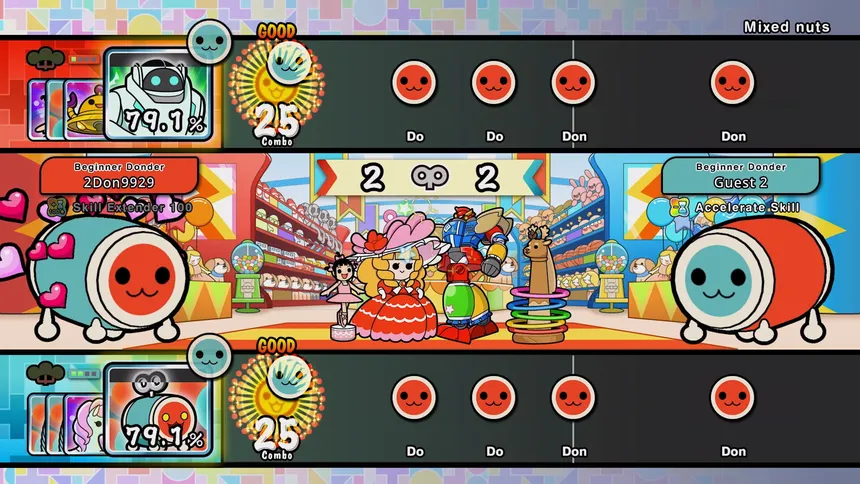 Скриншот 6 к игре Taiko no Tatsujin: Rhythm Festival