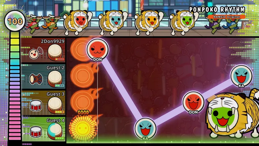 Скриншот 7 к игре Taiko no Tatsujin: Rhythm Festival