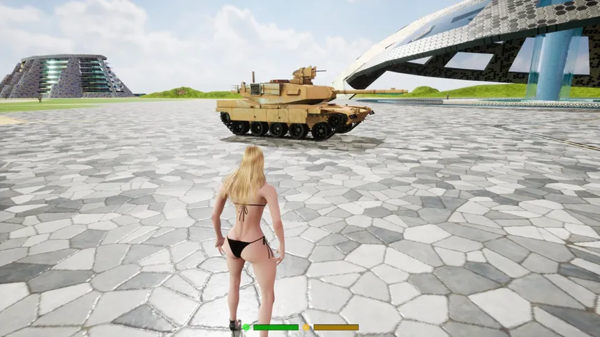 Скриншот 7 к игре Multiplayer Bikini Brawlers