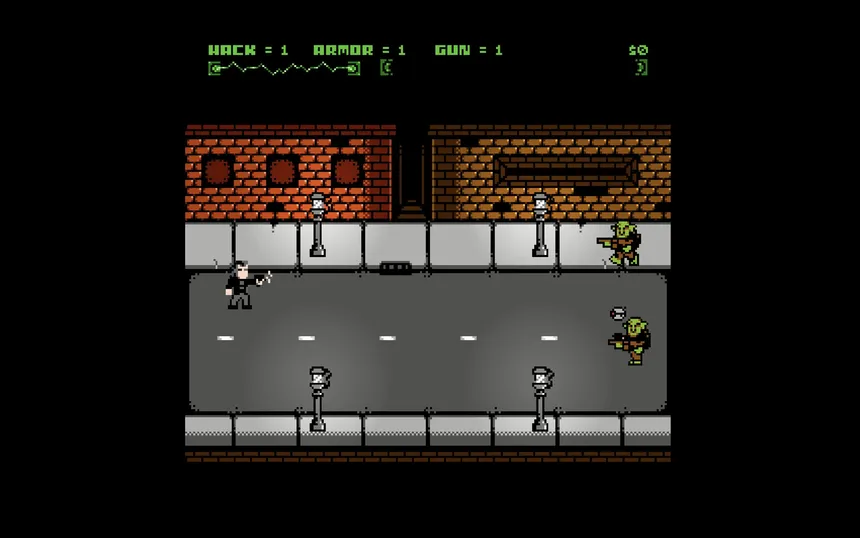 Скриншот 2 к игре Courier: A Cyberpunk Adventure