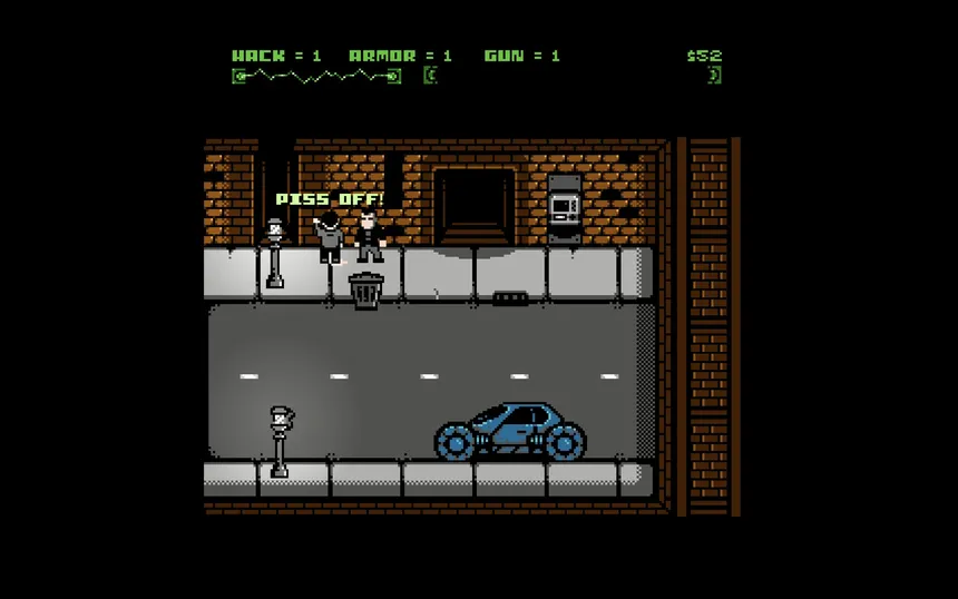 Скриншот 7 к игре Courier: A Cyberpunk Adventure
