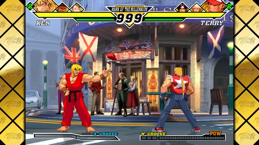 Скриншот 2 к игре Capcom Fighting Collection 2