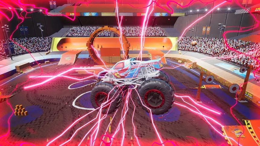 Скриншот 2 к игре Hot Wheels Monster Trucks: Stunt Mayhem