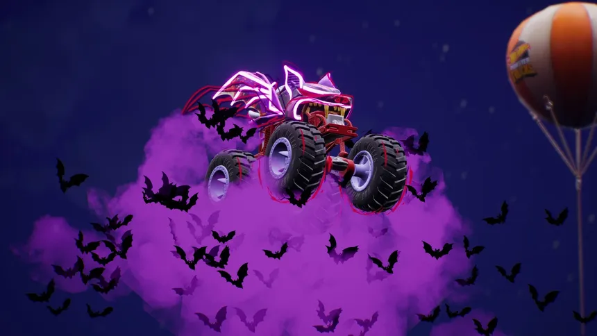 Скриншот 3 к игре Hot Wheels Monster Trucks: Stunt Mayhem