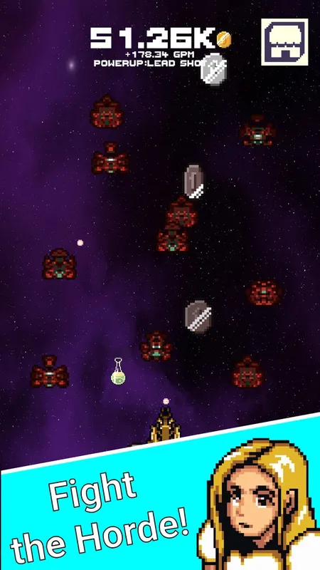 Скриншот 2 к игре Idle Space Force: Retro Clicker