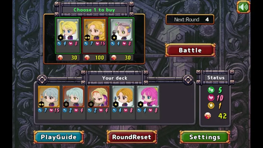 Скриншот 1 к игре Magical School Girls Battle Arena