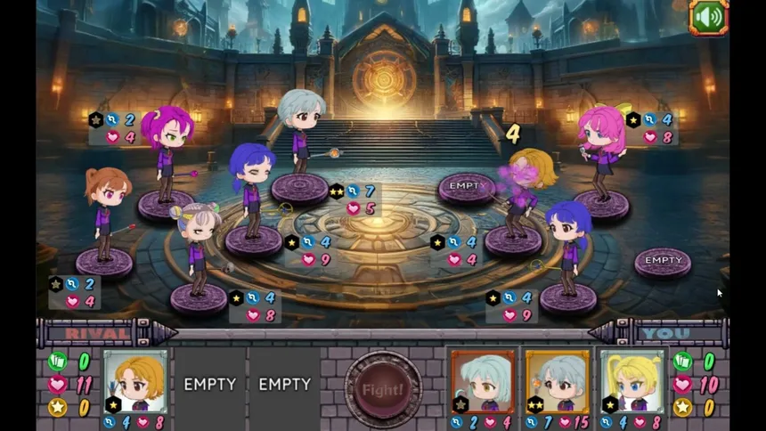 Скриншот 4 к игре Magical School Girls Battle Arena