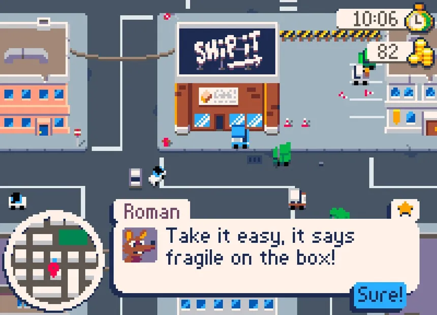 Скриншот 1 к игре Coco's Delivery Service
