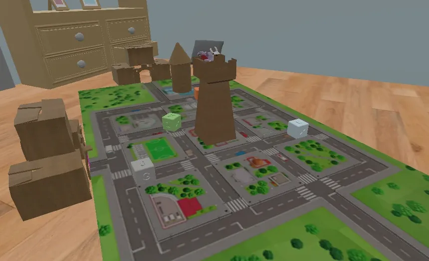Скриншот 3 к игре BOXED FORTRESS: Defend the Throne