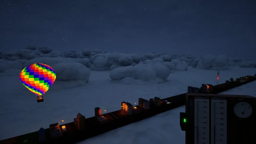 Скриншот 7 к игре Endlessly side-scrolling Balloon Simulator 2024