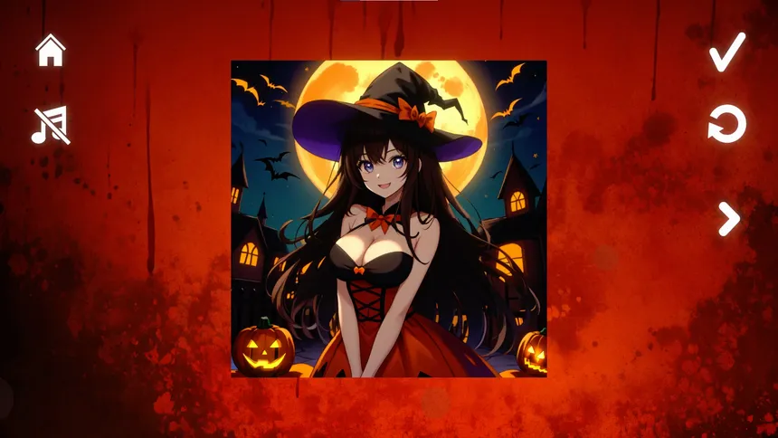 Скриншот 1 к игре HALLOWEEN girls