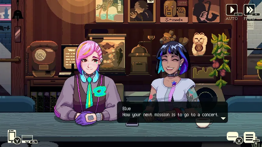 Скриншот 1 к игре Coffee Talk Tokyo