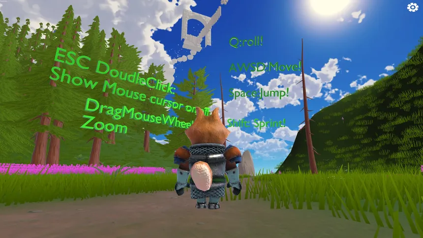 Скриншот 1 к игре Shiba Knight